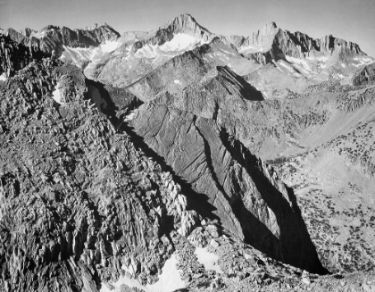 Picture of MT. BREWER, KINGS RIVER CANYON,  PROPOSED AS A NATIONAL PARK, CALIFORNIA, 1936