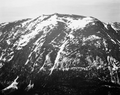 Picture of FULL VIEW OF BARREN MOUNTAIN SIDE WITH SNOW, IN ROCKY MOUNTAIN NATIONAL PARK, COLORADO, CA. 1941-194