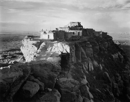 Picture of FULL VIEW OF THE CITY ON TOP OF MOUNTAIN, WALPI, ARIZONA, 1941