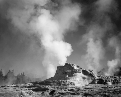 Picture of CASTLE GEYSER COVE, YELLOWSTONE NATIONAL PARK, WYOMING, CA. 1941-1942