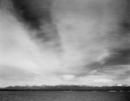 Picture of WIDER STRIP OF MOUNTAINS, YELLOWSTONE LAKE, YELLOWSTONE NATIONAL PARK, WYOMING, CA. 1941-1942
