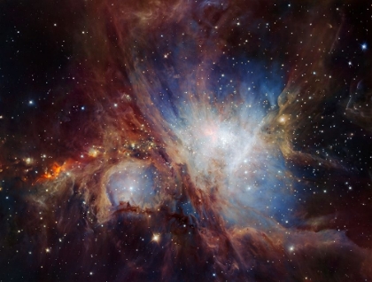 Picture of DEEP INFRARED VIEW OF THE ORION NEBULA FROM HAWK-I