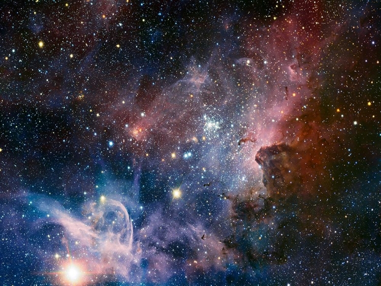 Picture of CARINA NEBULA INFRARED FROM HAWK-I