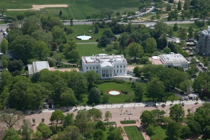 Picture of AERIAL VIEW OF THE WHITE HOUSE, WASHINGTON, D.C.