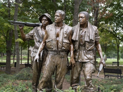 Picture of VIETNAM MEMORIAL SOLDIERS BY FREDERICK HART, WASHINGTON, D.C.