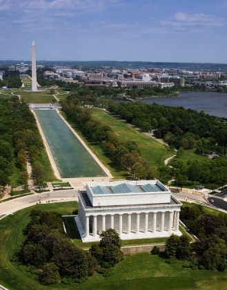 Picture of NATIONAL MALL, LINCOLN MEMORIAL AND WASHINGTON MONUMENT, WASHINGTON D.C.