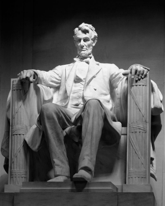 Picture of LINCOLN MEMORIAL, WASHINGTON, D.C. - BLACK AND WHITE VARIANT