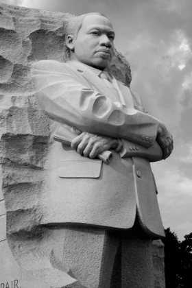 Picture of MARTIN LUTHER KING, JR. MEMORIAL, WASHINGTON, D.C. - BLACK AND WHITE VARIANT