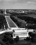 Picture of NATIONAL MALL, LINCOLN MEMORIAL AND WASHINGTON MONUMENT, WASHINGTON D.C. - BLACK AND WHITE VARIANT