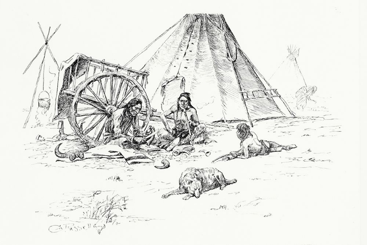 Picture of THE LAST OF THE BUFFALO, 1899
