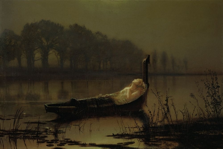 Picture of THE LADY OF SHALOTT