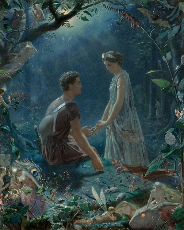 Picture of A MIDSUMMER NIGHTS DREAM - HERMIA AND LYSANDER