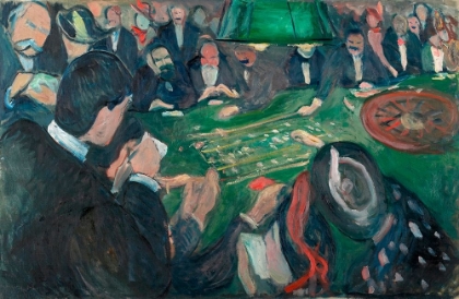 Picture of AT THE ROULETTE TABLE IN MONTE CARLO, 1892