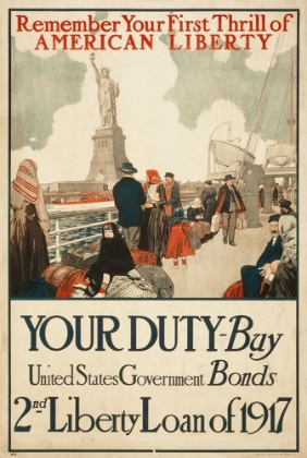 Picture of REMEMBER YOUR FIRST THRILL OF AMERICAN LIBERTY, 1917