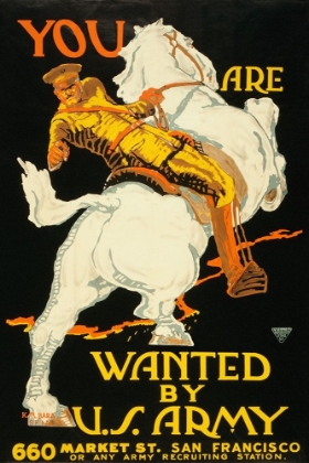Picture of YOU ARE WANTED BY THE U.S. ARMY, 1915/1918