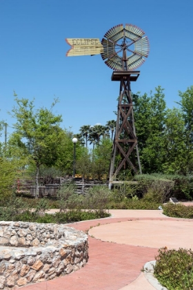 Picture of WINDMILL IN THE WILL LOONEY LEGACY PARK AT THE MUSEUM OF SOUTH TEXAS HISTORY IN EDINBURG, TX