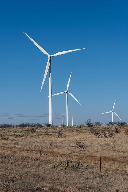 Picture of WIND TURBINES IN SHACKELFORD COUNTY, TX, NORTHEAST OF ABILENE