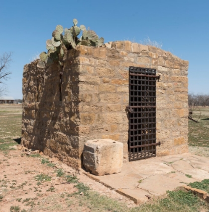 Picture of RESTORED CIVIL JAIL AT FORT GRIFFIN TOWNSITE, NEAR FRONTIER VINTAGE FORT GRIFFIN IN SHACKELFORD COUN