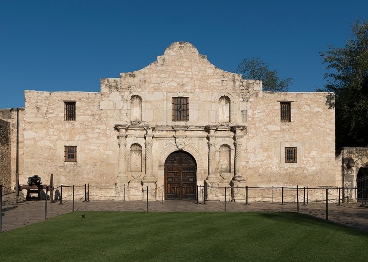 Picture of DOORWAY TO THE ALAMO, AN 18TH-CENTURY MISSION CHURCH IN SAN ANTONIO, TX