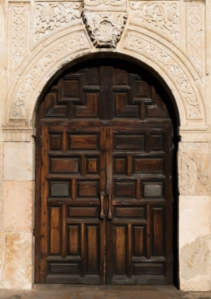 Picture of DOORWAY TO THE ALAMO, AN 18TH-CENTURY MISSION CHURCH IN SAN ANTONIO, TX