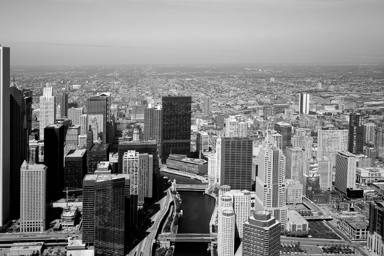 Picture of AERIAL VIEW OF SKYLINE CHICAGO ILLINOIS