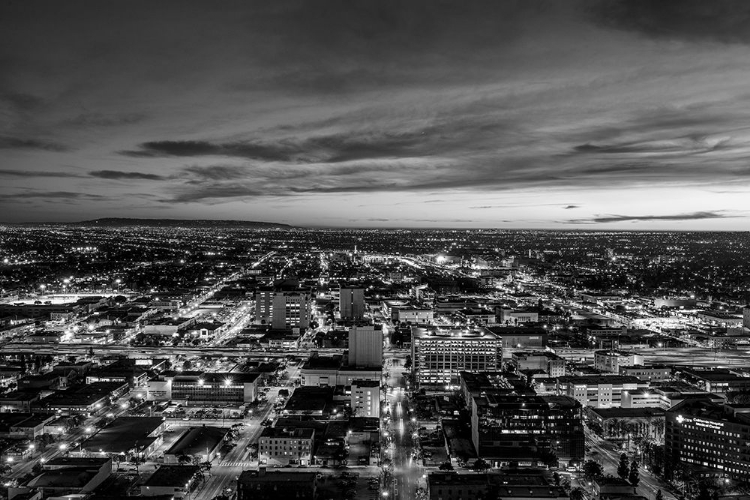 Picture of NIGHTTIME SKYLINE VIEW OF LOS ANGELES CALIFORNIA