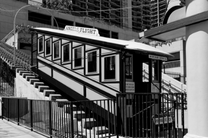 Picture of ANGELS FLIGHT IN THE BUNKER HILL DISTRICT OF DOWNTOWN LOS ANGELES CALIFORNIA