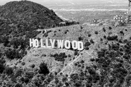 Picture of THE HOLLYWOOD SIGN LOCATED IN LOS ANGELES, CALIFORNIA