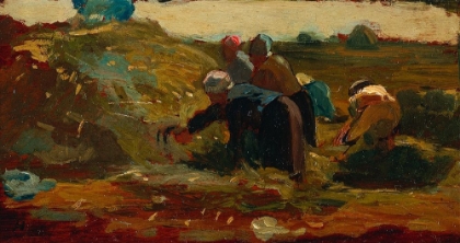 Picture of WOMEN WORKING IN A FIELD