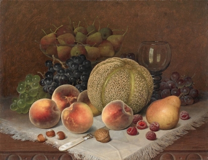 Picture of STILL LIFE WITH CANTALOUPE