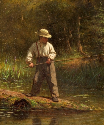 Picture of BOY FISHING