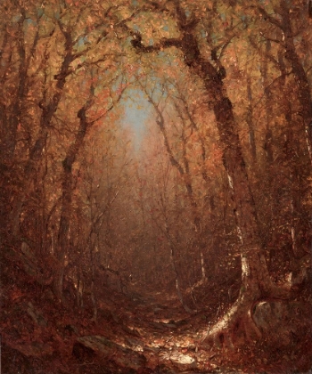 Picture of AUTUMN A WOOD PATH