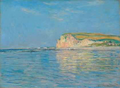 Picture of LOW TIDE AT POURVILLE NEAR DIEPPE 1882