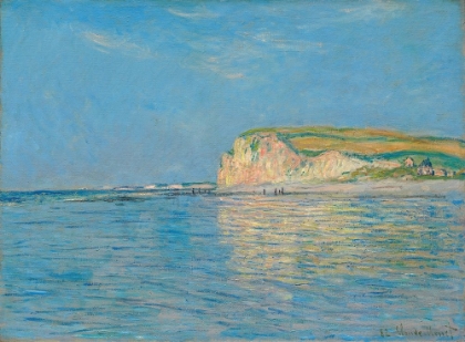 Picture of LOW TIDE AT POURVILLE NEAR DIEPPE 1882