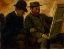Picture of PAUL LAFOND AND ALPHONSE CHERFILS EXAMINING A PAINTING