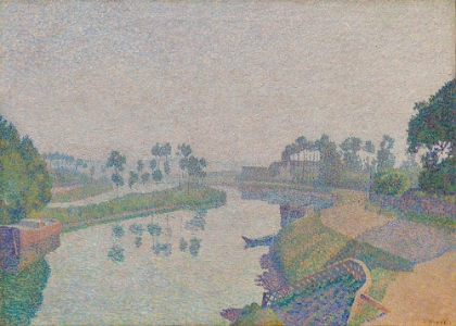 Picture of BANKS OF THE OISE AT DAWN