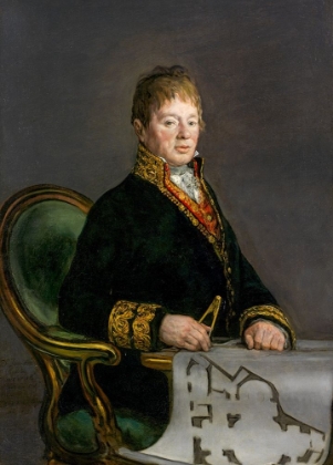 Picture of PORTRAIT OF DON JUAN ANTONIO CUERVO