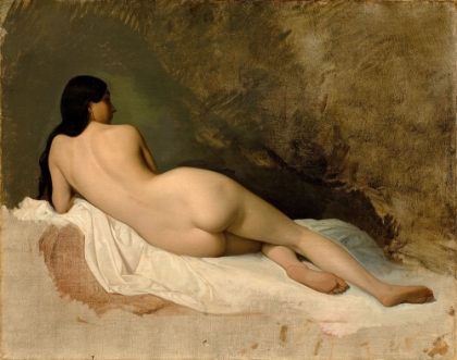 Picture of STUDY OF A RECLINING NUDE