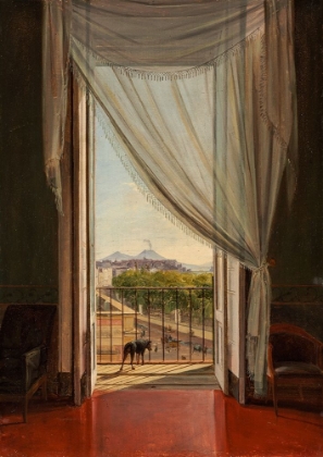 Picture of A VIEW OF NAPLES THROUGH A WINDOW