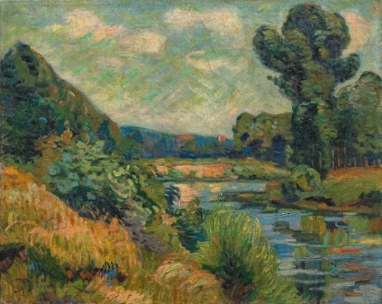 Picture of THE BANKS OF THE MARNE AT CHARENTON