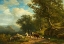 Picture of LANDSCAPE WITH A PEASANT AND HIS FLOCK