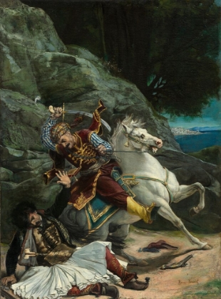 Picture of COMBAT OF A GREEK AND A TURK