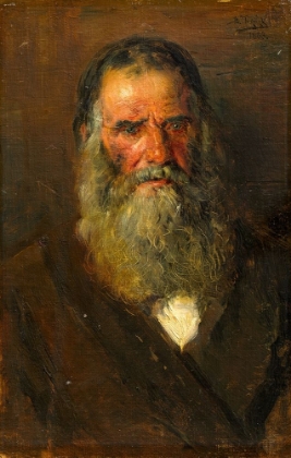Picture of STUDY OF THE HEAD OF AN OLD MAN