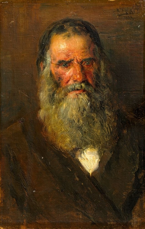 Picture of STUDY OF THE HEAD OF AN OLD MAN