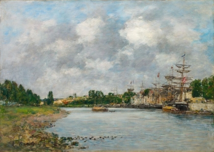 Picture of VIEW OF THE PORT OF SAINT-VALERY-SUR-SOMME