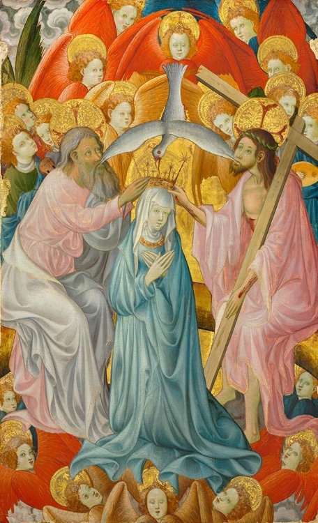 Picture of THE CORONATION OF THE VIRGIN WITH THE TRINITY