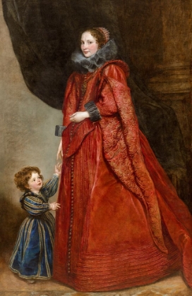 Picture of A GENOESE LADY WITH HER CHILD
