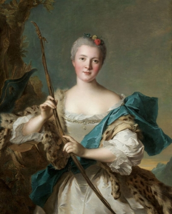 Picture of PORTRAIT OF A WOMAN AS DIANA