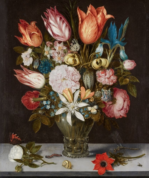 Picture of FLOWERS IN A GLASS