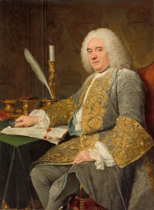 Picture of PORTRAIT OF JEAN-GABRIEL DU THEIL AT THE SIGNING OF THE TREATY OF VIENNA